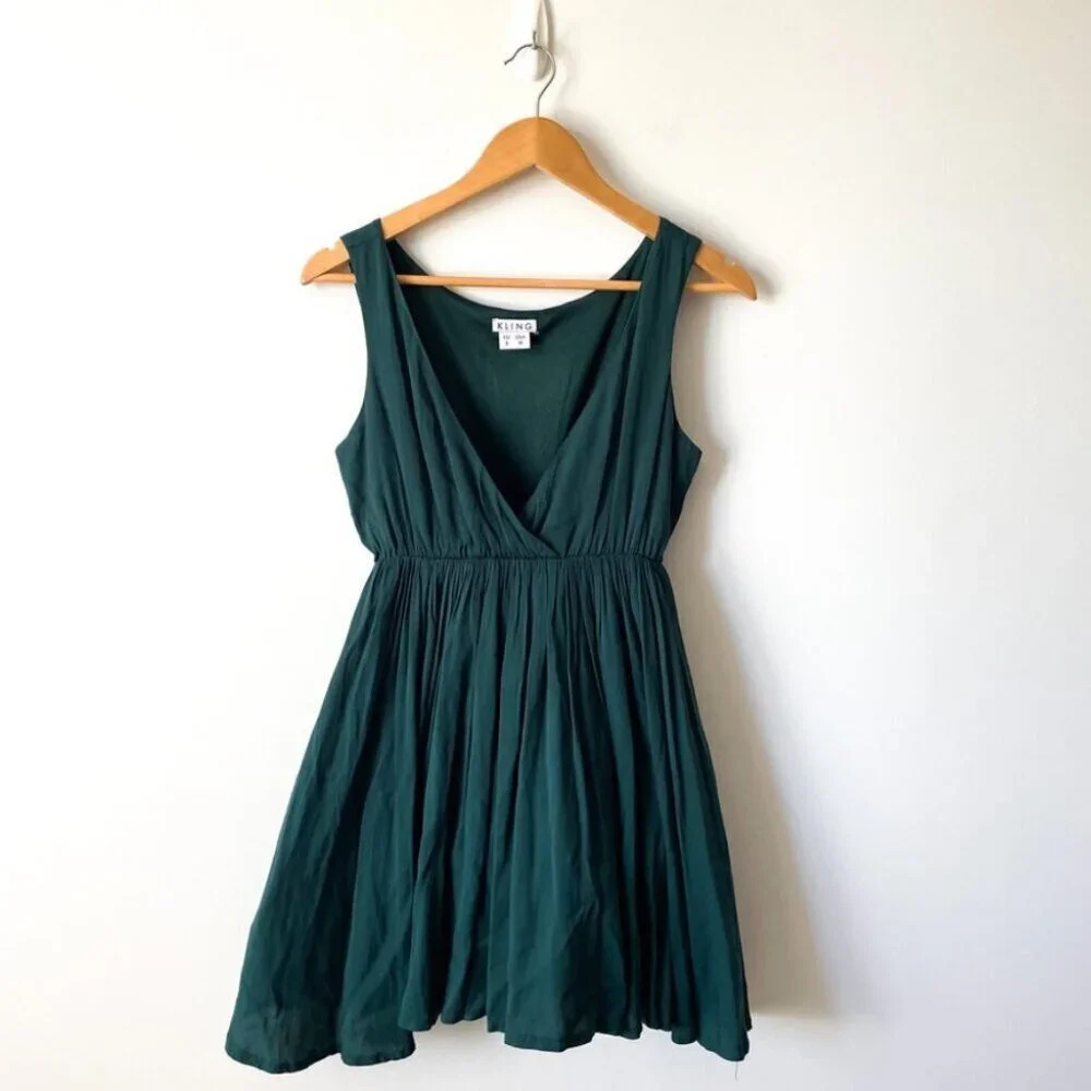 Kling Green Mini Dress